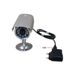 CCTV SURVEILLANCE DE SÉCURITÉ CAMÉRA DÔME 420TVL 24 LED